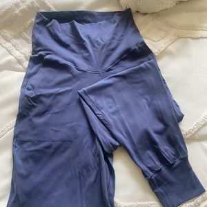 Offline by Aerie High Waisted Blue Full Length Joggers